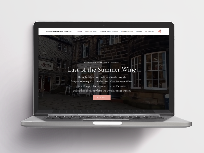 web design for a museum, Leeds and Wakefield