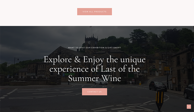 ecommerce web design for a museum, Leeds and Wakefield